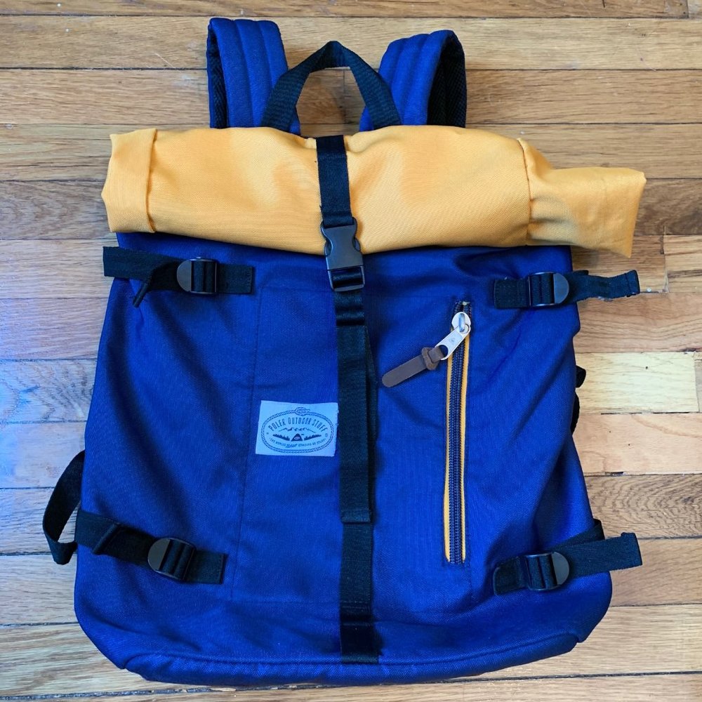 Poler Retro Roll Top Backpack